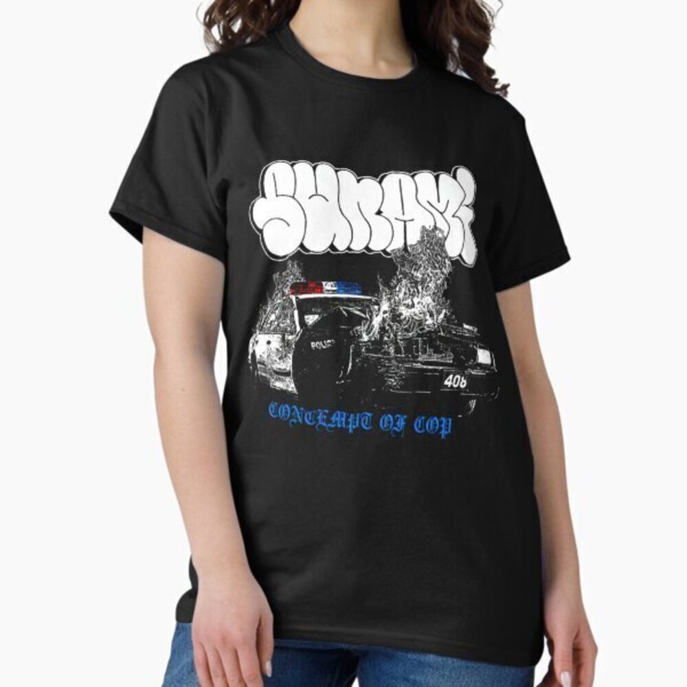 Cars Band T-Shirts Black Cars Band T-Shirt Unisex